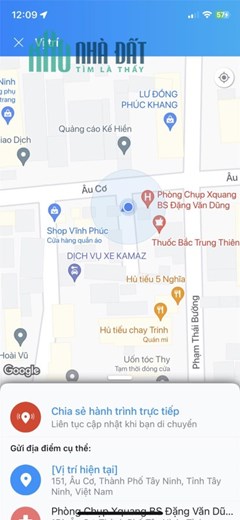 Bán Đất Tặng Ngay Căn Nhà mặt tiền đường Âu Cơ - Giá siêu rẻ