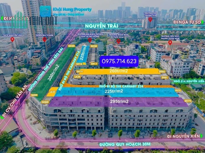 SHOP HOUSE 214 NGUYỄN XIỂN THANH XUÂN HÀ NỘI