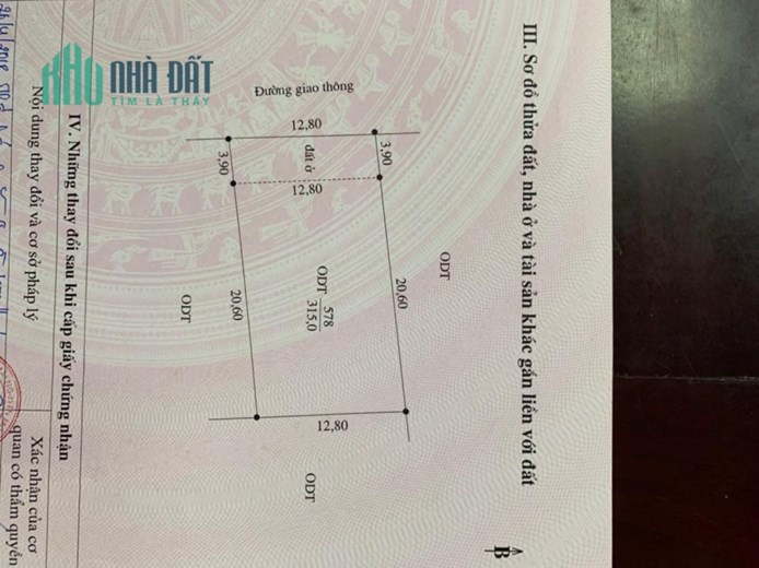 Chính Chủ cần cho bán nhanh 2 Lô TP Việt Trì - Phú Thọ