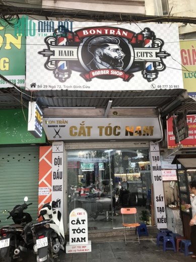 CẦN SANG NHƯỢNG SALON TÓC NAM