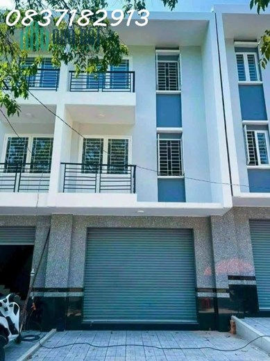 Nhà phố liền kề khu Mỹ Phước 3 dân cư sầm uất, bàn giao hoàn thiện 1 trệt 2 lầu