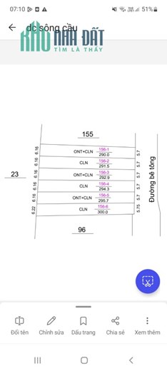 Bán đất Sông Cầu Khánh Vĩnh ngang 36m có thổ cư gần đường TL2