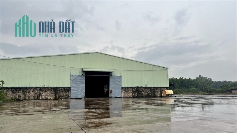cho thuê nhà xưởng, kho bãi, diện tích đất hơn 30,000m2. pháp lý đầy đủ, xa dân cư