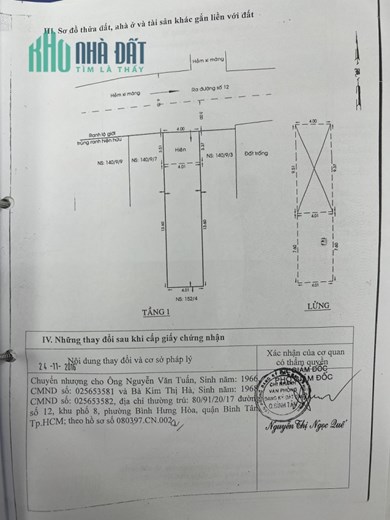 CHÍNH CHỦ CẦN BÁN NHANH Căn Nhà Vị Trí Đẹp Tại Quận Bình Tân