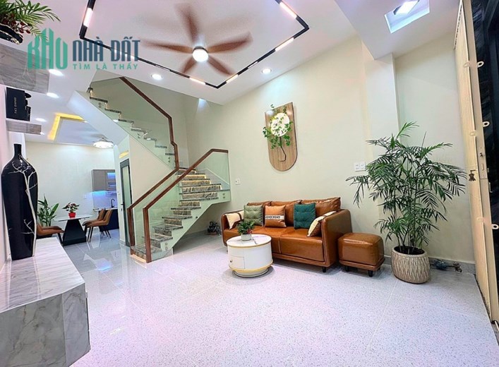 Bán nhà Biệt Thự Mini 2 tầng mới BTCT Bà Hom Quận 6 37m2 HXH sổ đẹp nhỉnh 4 tỷ