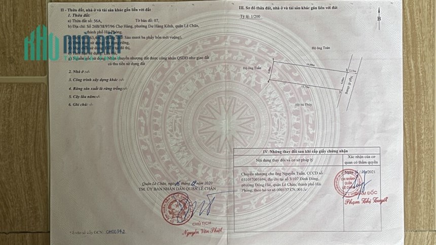 Bán nhà xây mới tinh đường Hồ Sen, 63m 4 tầng độc lập, GIÁ 4.4 tỉ sau mặt đường