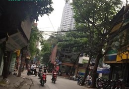 VỊ TRÍ TRUNG TÂM KINH DOANH ĐỈNH Đường  Nguyễn Huy Tưởng- Thanh Xuân. DT 60m, mt:4m, 15
