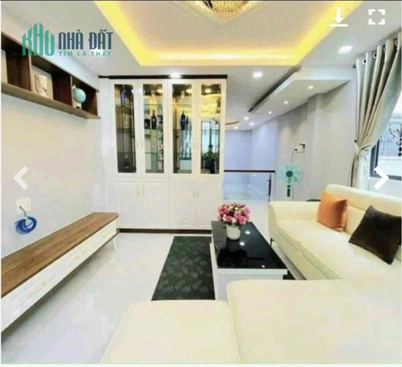 Bán Nhà 4 Tầng Đẹp Mê – Hẻm 4m Nhà Mới Vào Ở Ngay – Trung Tâm Gò Vấp