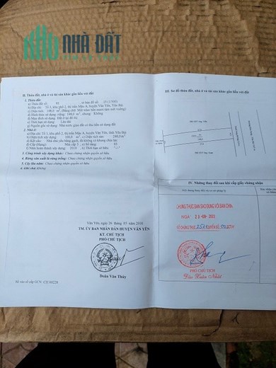 Cần Bán Nhà 3 Tầng Vị Trí Siêu Đắc Địa Tại Huyện Văn Yên, Tỉnh Yên Bái.