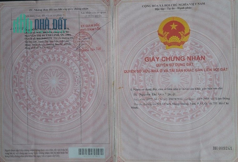 HOT !!! Chính Chủ Cần Bán Căn Nhà Vị Trí Đắc Địa Tại TP Bảo Lộc, Lâm Đồng