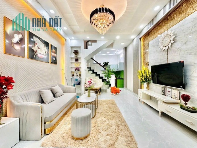 CHỦ NGỢP BÁN GẤP - NHÀ NGANG 4M - 4 TẦNG SIÊU ĐẸP, NỘI THẤT XỊN XÒ