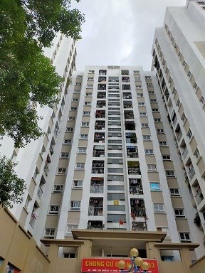 Bán căn hộ chung cư K33 (Z133) ngõ 103 đường Lý Sơn, phường Ngọc Thuỵ, quận Long Biên, HN. Giá 2,15