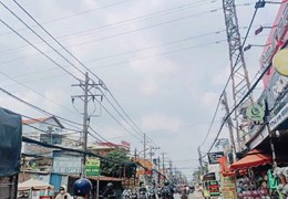 HẺM XE TẢI THÔNG - SÁT CHỢ GÒ XOÀI - THÍCH HỢP VỪA Ở VỪA KINH DOANH