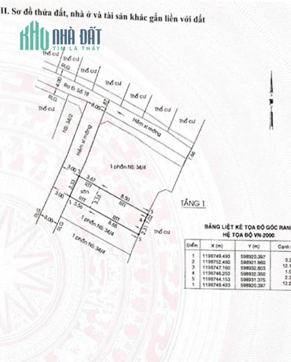 Cần Bán gấp lô đất Đường số 18, P.8, Gò Vấp 2,89tỷ
