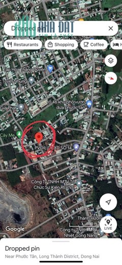 Bán lô đất đường Đinh Quang Ân, Ấp Vườn Dừa, Phước Tân, Biên Hoà 1,35tỷ