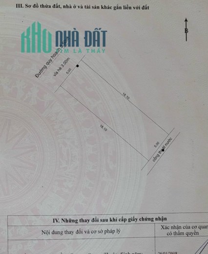 Bán đất đường Minh Khiêm, Phường Hòa Minh, Quận Liên Chiểu, Tp Đà Nẵng