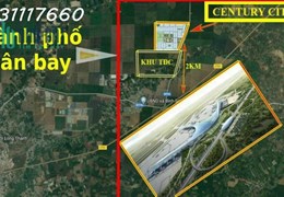 Chính chủ đáo hạn bank cần bán đất Long Thành - Century city 110m2 giá 14,5tr/m2