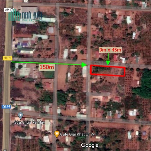 LÔ GÓC. Cách QL hơn 100m, cách TP Pleuku chỉ 10km. 390tr.