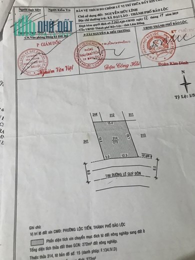 ĐẤT ĐẸP - GIÁ TỐT - Cần Bán Lô Đất Vị Trí Đắc Địa Tại TP Bảo Lộc, Lâm Đồng