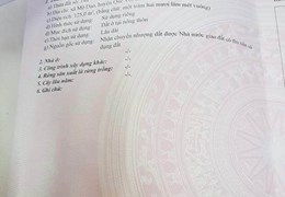 Chính chủ cần bán lô đất tại Xã Mộ Đạo - Xã Mộ Đạo - Huyện Quế Võ - Tỉnh Bắc Ninh.