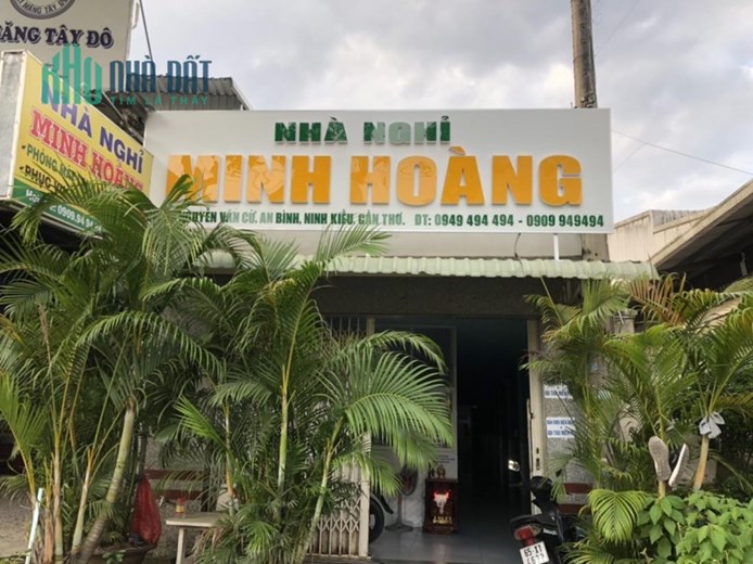 Cần Bán Nhà Nghỉ Minh Hoàng số 96 Nguyễn Văn Cừ, Phường An Bình, Quận Ninh Kiều, Cần Thơ