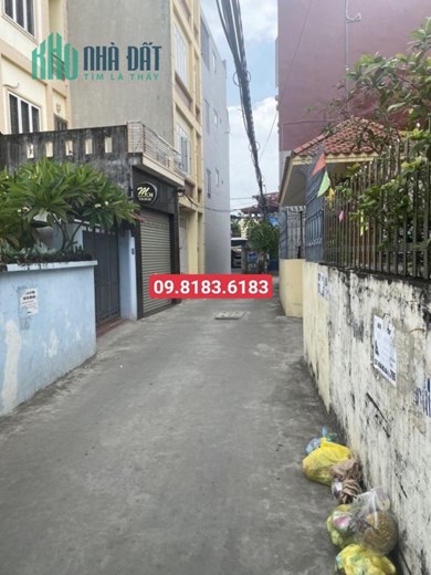Bán đất tặng biệt thự tuyến 2 An Đà, diện tích 168m, ngõ 4m, GIÁ 42 tr/m cực đẹp