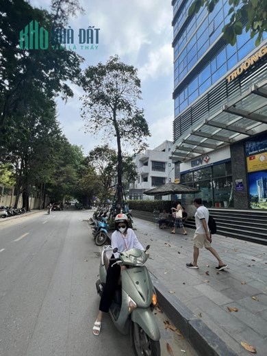 95m Mặt Tiền 5.1m Mặt Phố Phùng Chí Kiên Cầu Giấy. Vỉa Hè Rộng Kinh Doanh Siêu Đỉnh. Phân Lô Khu
