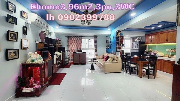 Căn hộ 100m2, 2 PN quận Bình Tân, đẹp lung linh, đủ tiện tích chỉ 2.x tỷ -0902399788