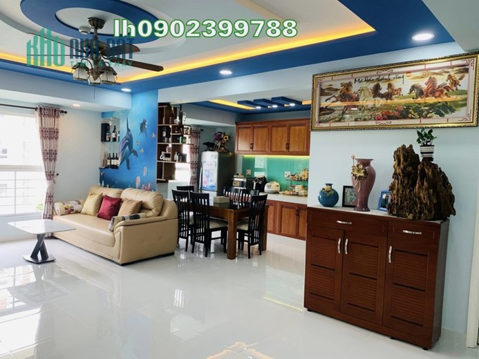 Căn hộ 100m2, 2 PN quận Bình Tân, đẹp lung linh, đủ tiện tích chỉ 2.x tỷ -0902399788