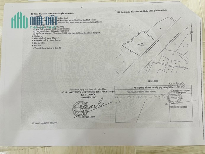 ĐẤT ĐẸP - GIÁ TỐT - Cần Bán Lô Đất Vị Trí Đắc Địa Tại Ninh Sơn - Ninh Thuận