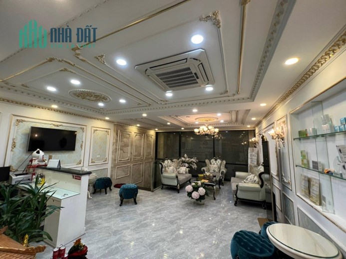 86m 8 Tầng Mặt Tiền 6m Tòa Nhà Văn Phòng Phố Trần Duy Hưng Cầu Giấy. Ô Tô Tránh. Vỉa Hè Đá Bóng