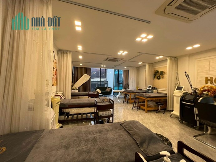86m 8 Tầng Mặt Tiền 6m Tòa Nhà Văn Phòng Phố Trần Duy Hưng Cầu Giấy. Ô Tô Tránh. Vỉa Hè Đá Bóng