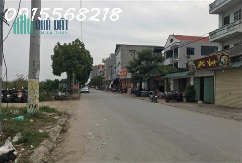 Mảnh đất vị trí đẹp Di Trạch vị trí đẹp ngay sát chợ Nhổn, đường thông ô tô đỗ - PB