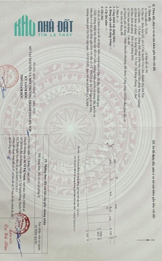Chính chủ cần bán lô đất 2 mặt tiền tại thôn Sen Hồ, xã Lệ Chi, Gia Lâm.