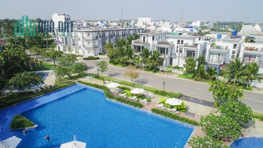 Chủ nhà Cần bán căn góc biệt thự Bella Villa, Đức Hoà, Long An 168,9m2.