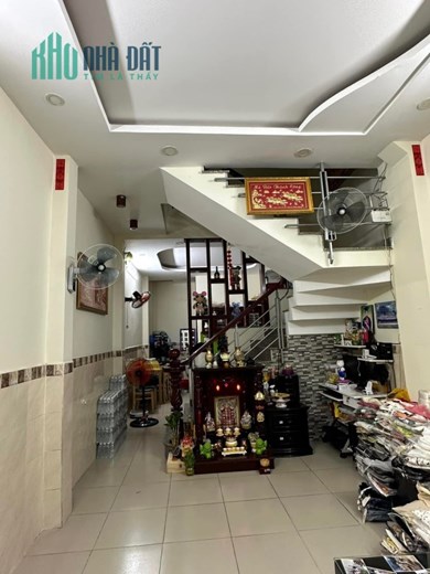 (tb30). Nhà Bán Khu Vip Bàu Cát - P.12 - Tân Bình, hẻm xe hơi thông