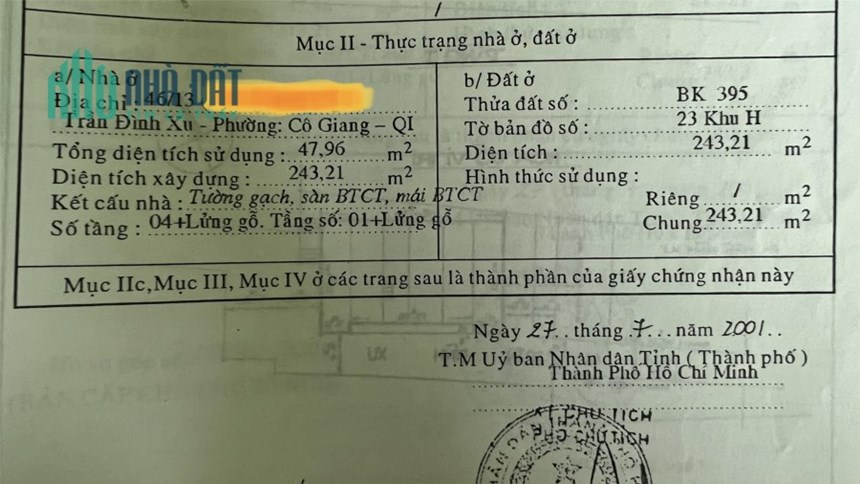 CHÍNH CHỦ BÁN Căn Hộ Vị Trí Đắc Địa Tại Quận 1 - TP HCM