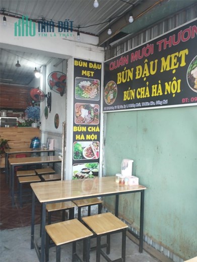 Chính chủ Cần Sang Nhượng Lại Mặt Bằng Quán Nằm Trên Trục Đường Võ Thi Sáu