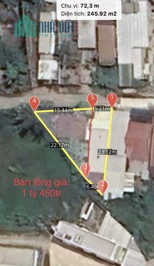 Bán Đất 400tr - Nhà 1 tỷ 50tr ở ĐẤT LÀNH, VĨNH THÁI