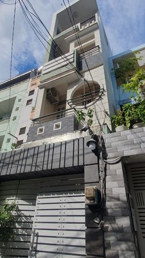 CHO THUÊ NGUYÊN CĂN 4 TẦNG 5 phòng ngủ tại trung tâm Quận 10 cho thuê - Giá thuê 25 triệu/tháng