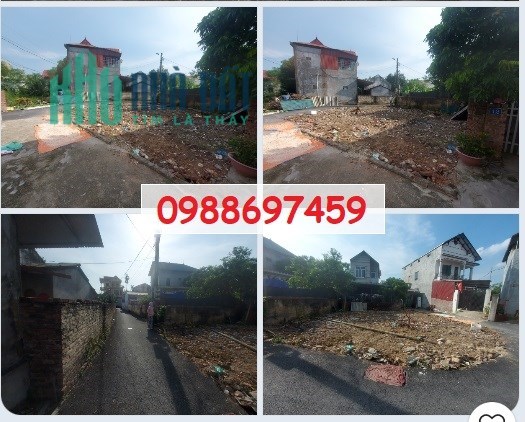 ⭐Chính chủ bán đất lô góc Sổ hồng riêng giá tốt MT trung tâm TP.Vĩnh Yên; 10tr/m2; 0988697459