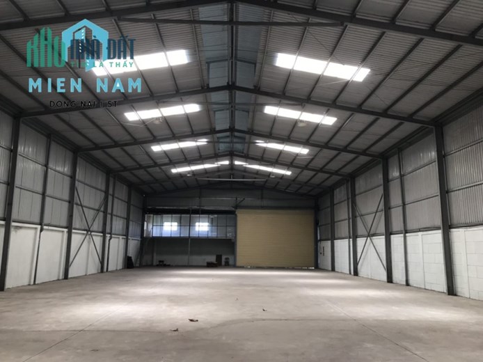 Cho thuê xưởng 1100m2 tại p.Phước Tân ĐƯỜNG XE CON cách Võ Nguyên Giáp chỉ 100m giá chỉ 45
