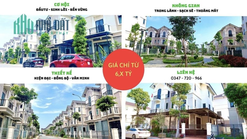 Chỉ từ 35tr/m2 bạn sở hữu ngay căn biệt thự song lập tân cổ điển