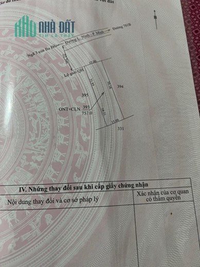 Bán đất  Phước Minh, Dương Minh Châu, Tây Ninh