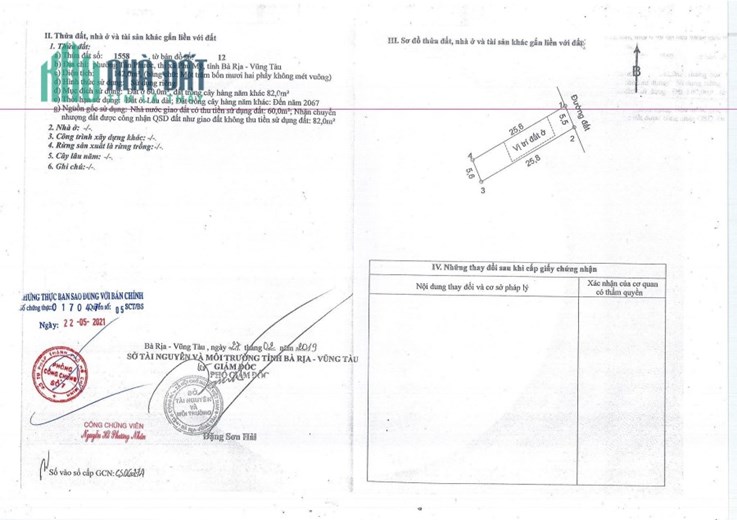 Bán 135m2 đất thổ cư Phường Tân Phước,Phú Mỹ giá nhỉnh 1,4 tỷ, xây dựng tự do