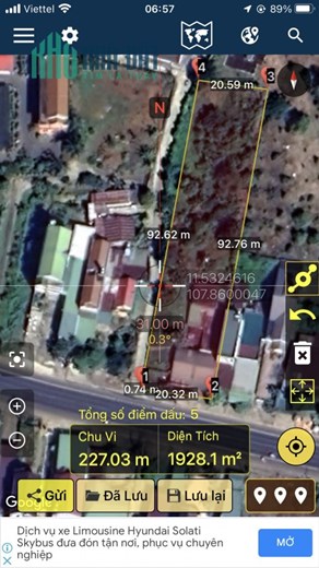 Chuyển nhượng lô đất Bảo Lộc 1492m2 với mặt tiền với 200 m2 đất thổ cư ngay quốc lộ 20 Lâm Đồng