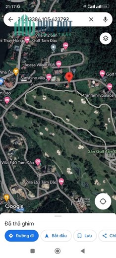 Bán lô đất 914m2 đẹp nhất sân Golf Tam Đảo