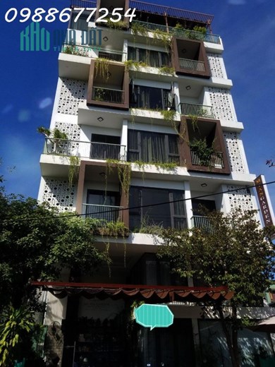 Nợ ngân hàng bán tòa nhà căn hộ 20 phòng 3 mặt tiền Hoài Thanh Mỹ An lợi nhuận 1.4 tỷ/năm