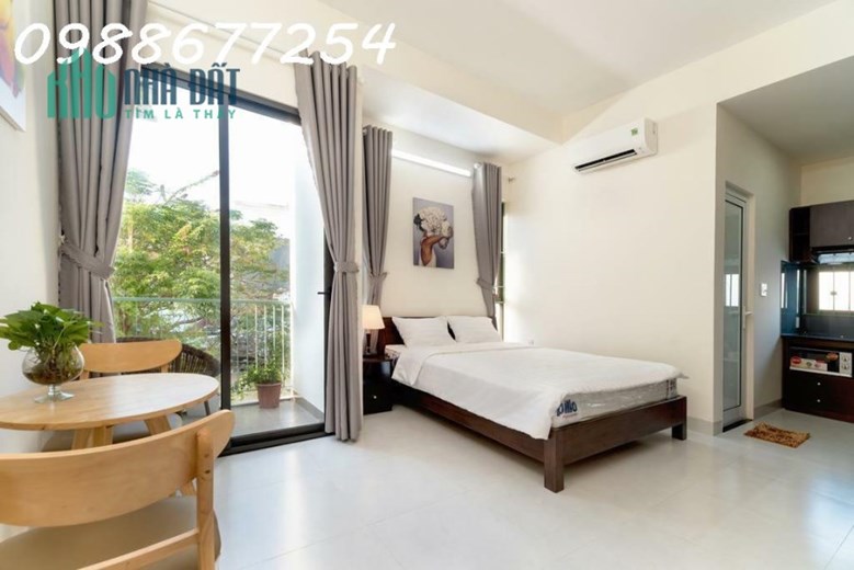 Nợ ngân hàng bán tòa nhà căn hộ 20 phòng 3 mặt tiền Hoài Thanh Mỹ An lợi nhuận 1.4 tỷ/năm