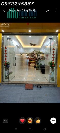 CC bán hoặc cho thuê căn nhà nguyên căn 3 tầng có thể làm văn phòng Đường Lý Thường Kiệt